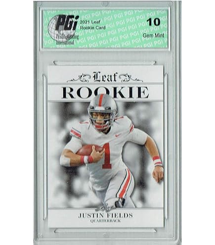 Amazon.com: 2021 Score #302 Justin Fields RC Rookie Ohio State